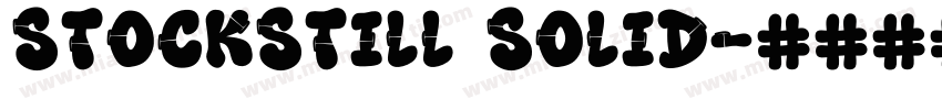 Stockstill Solid字体转换